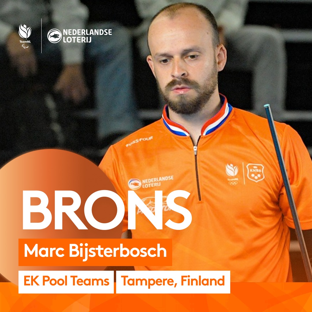 Marc Bijsterbosch naar wereldtop Pool Biljart